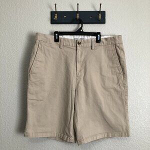 Old Navy Ultimate Slim Khaki Cotton Shorts Men's 36 Casual Built-In Flex GUC